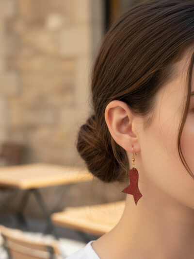 Boucles d’oreille ​Prisme Berbère I