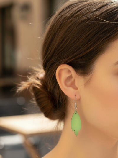 Boucles d’oreilles Plume