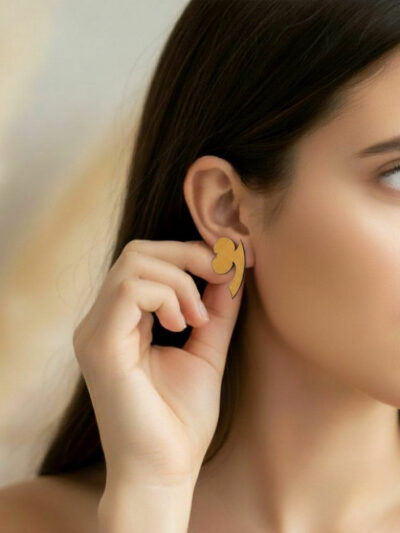 Boucles d’oreille Arches d’Or