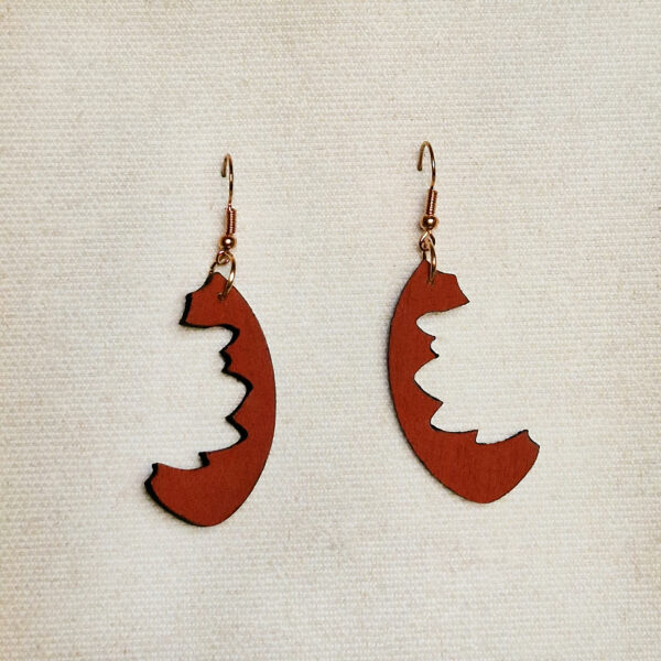 Boucles d’oreille ​Croissant du désert - Image 6