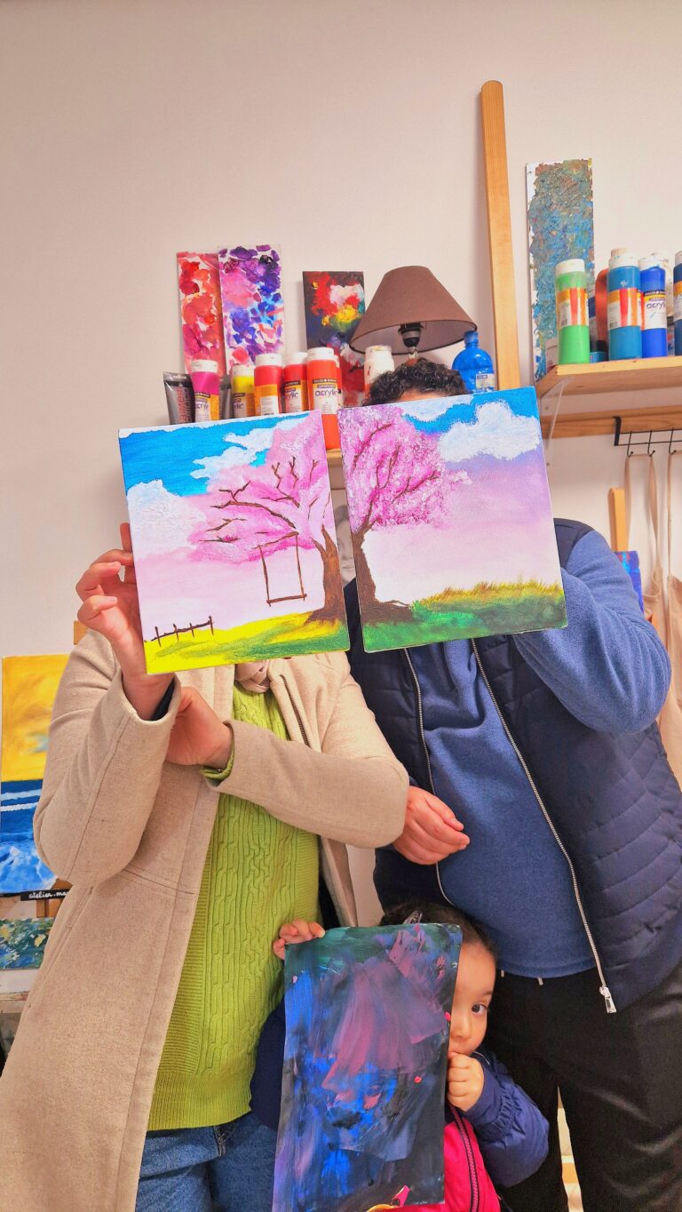 Atelier peinture pour couple