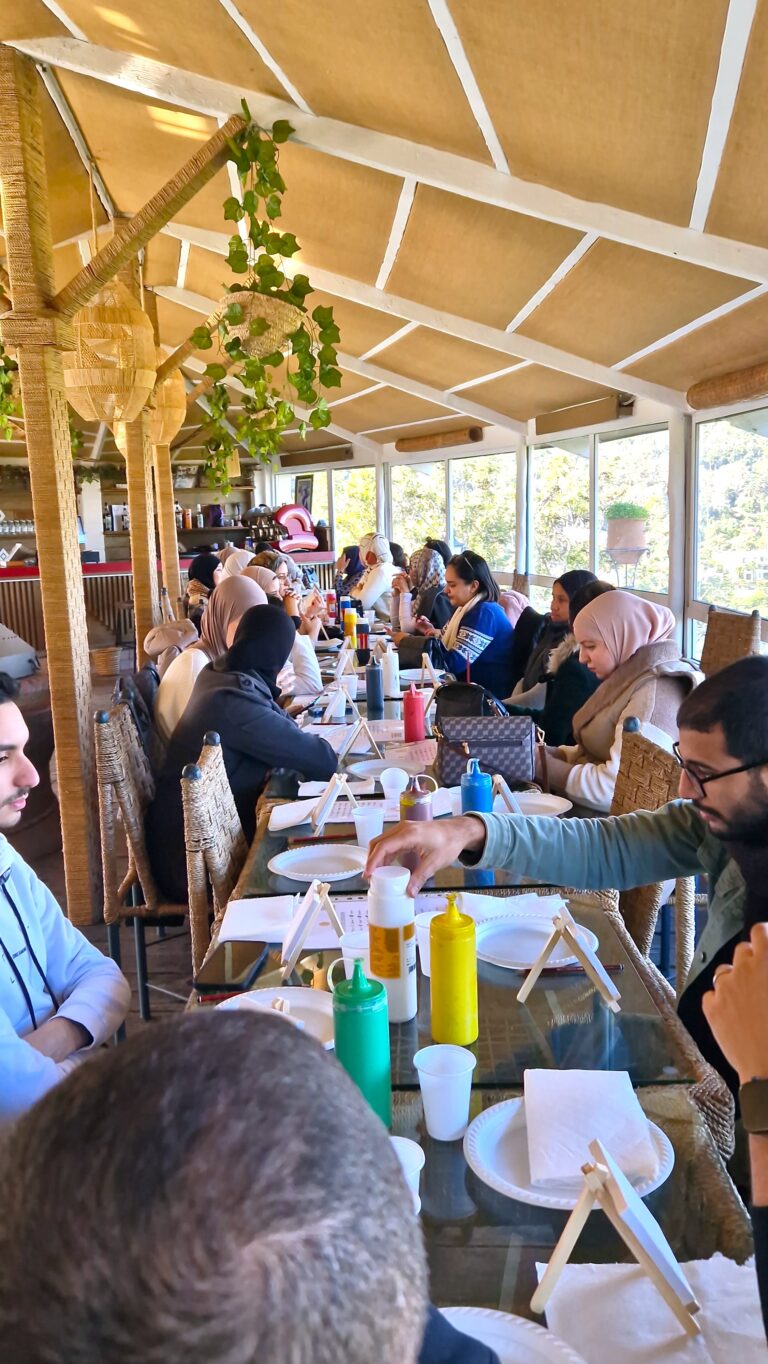 Team building artistique á l’exterieur